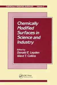 Chemically Modified Surfaces in Science and Industry_cover