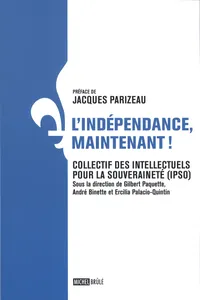 L'indépendance, maintenant!_cover