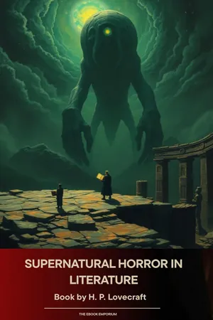 Supernatural Horror in Literature