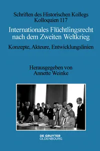 Internationales Flüchtlingsrecht nach dem Zweiten Weltkrieg_cover