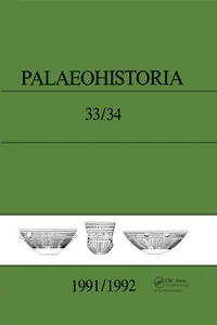 Palaeohistoria 33,34_cover
