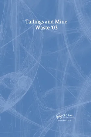 Tailings and Mine Waste 2003