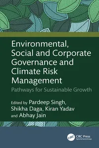 Environmental, Social and Corporate Governance and Climate Risk Management_cover
