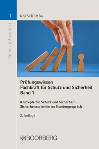 Prüfungswissen Fachkraft für Schutz und Sicherheit, Band 1_cover