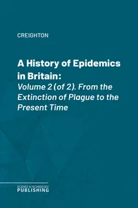 A History of Epidemics in Britain_cover