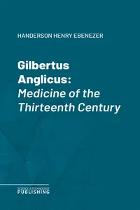 Gilbertus Anglicus_cover