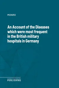 An Account of the Diseases which were most frequent in the British military hospitals in Germany_cover