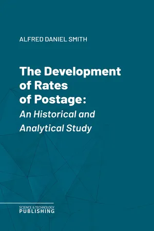The Development of Rates of Postage