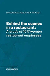 Behind the scenes in a restaurant_cover