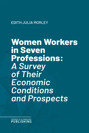 Women Workers in Seven Professions