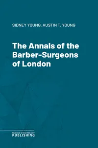 The Annals of the Barber-Surgeons of London_cover