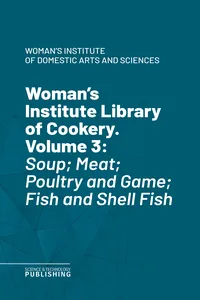 Woman's Institute Library of Cookery. Volume 3_cover
