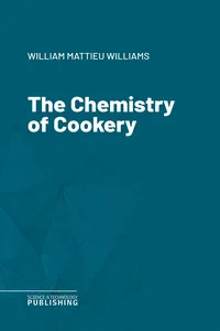 The Chemistry of Cookery_cover