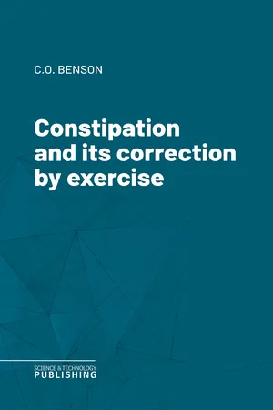 Constipation and its correction by exercise