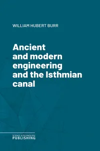 Ancient and modern engineering and the Isthmian canal_cover