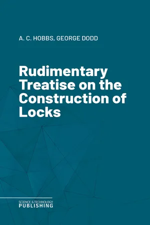 Rudimentary Treatise on the Construction of Locks