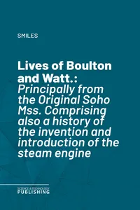 Lives of Boulton and Watt._cover
