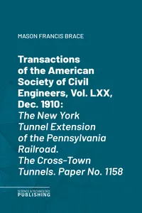 Transactions of the American Society of Civil Engineers, Vol. LXVIII, Sept. 1910_cover