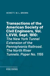 Transactions of the American Society of Civil Engineers, Vol. LXVIII, Sept. 1910_cover