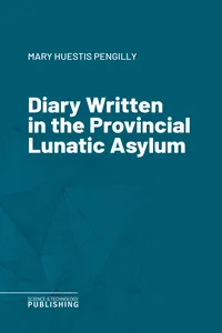 Diary Written in the Provincial Lunatic Asylum_cover