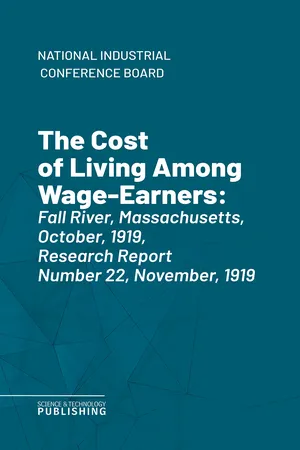 The Cost of Living Among Wage-Earners