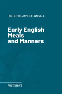Early English Meals and Manners_cover