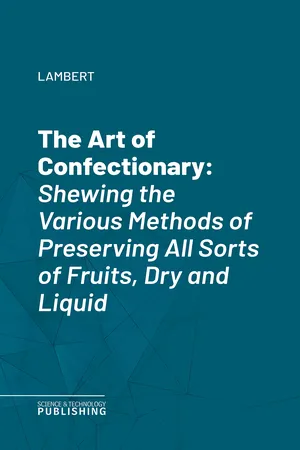 The Art of Confectionary