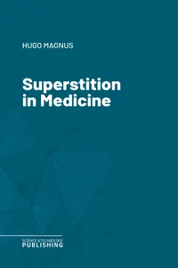 Superstition in Medicine_cover