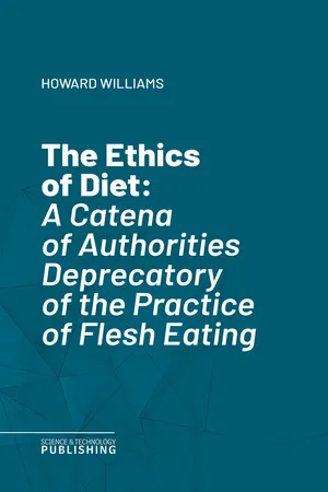 The Ethics of Diet
