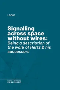 Signalling across space without wires_cover