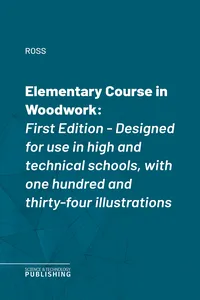 Elementary Course in Woodwork_cover