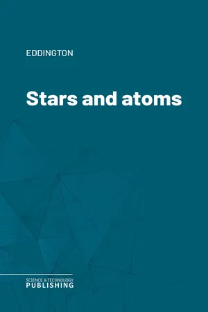 Stars and atoms