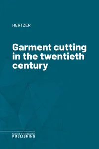 Garment cutting in the twentieth century_cover