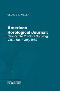 American Horological Journal_cover