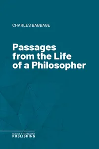 Passages from the Life of a Philosopher_cover