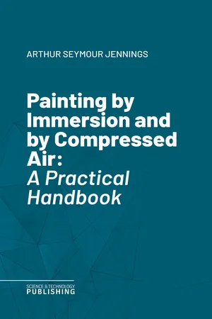 Painting by Immersion and by Compressed Air