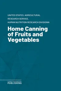 Home Canning of Fruits and Vegetables_cover