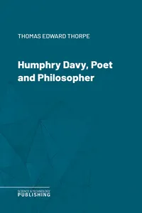 Humphry Davy, Poet and Philosopher_cover