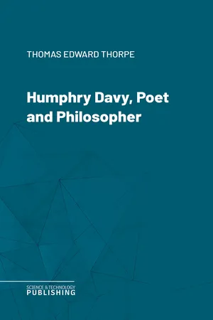 Humphry Davy, Poet and Philosopher
