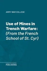 Use of Mines in Trench Warfare