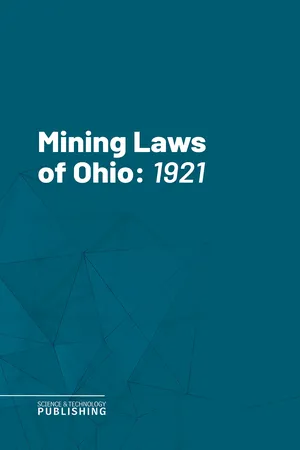 Mining Laws of Ohio