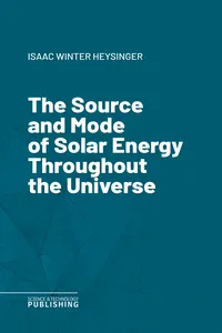The Source and Mode of Solar Energy Throughout the Universe_cover