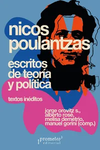 Escritos de teoría y política_cover
