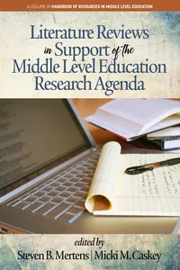 Literature Reviews in Support of the Middle Level Education Research Agenda_cover