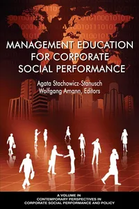 Management Education for Corporate Social Performance_cover