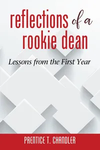 Reflections of a Rookie Dean_cover