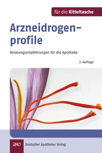 Arzneidrogenprofile für die Kitteltasche_cover