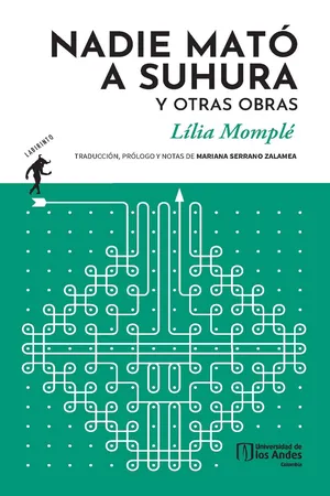 Nadie mató a Suhura y otras obras