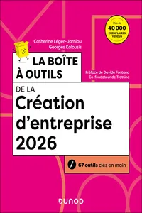 La boîte à outils de la Création d'entreprise 2026_cover