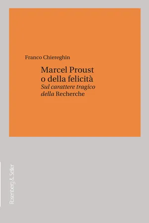 Marcel Proust o della felicità